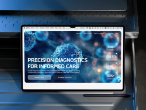 Дизайн сайту медичної лабораторії VitalLAB